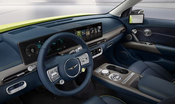Le crossover Genesis GV60 embarque une motorisation électrique