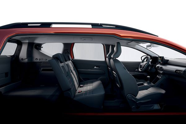 Le modèle familial accessible Dacia Jogger offre jusqu’à 7 places