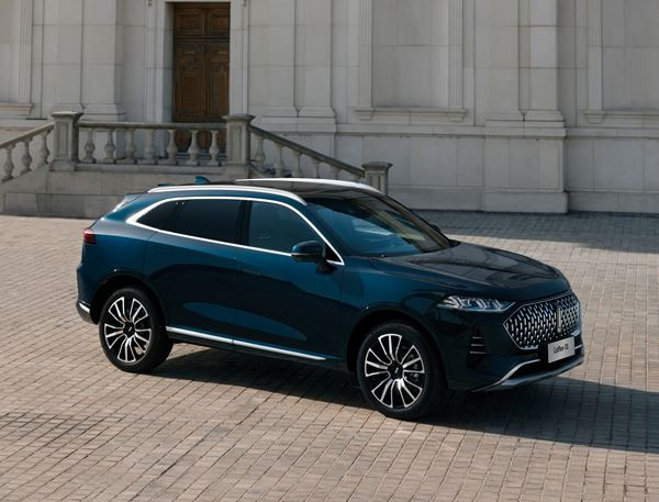 Le SUV hybride rechargeable Wey Coffee 01 affiche une autonomie électrique de 150 km