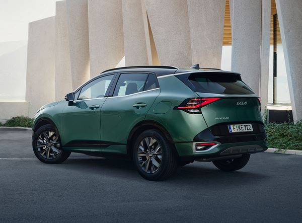 Le Kia Sportage Hybride Rechargeable embarque une batterie lithium-ion polymère de 13,8 kWh