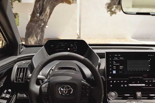 Le SUV électrique Toyota bZ4X embarque une transmission intégrale à deux moteurs