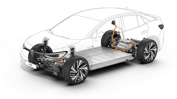 Le SUV coupé électrique Volkswagen ID.5 se distingue par un design expressif