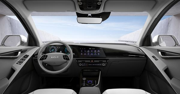 Le Kia Niro adopte un extérieur restylé caractérisé par un large montant arrière