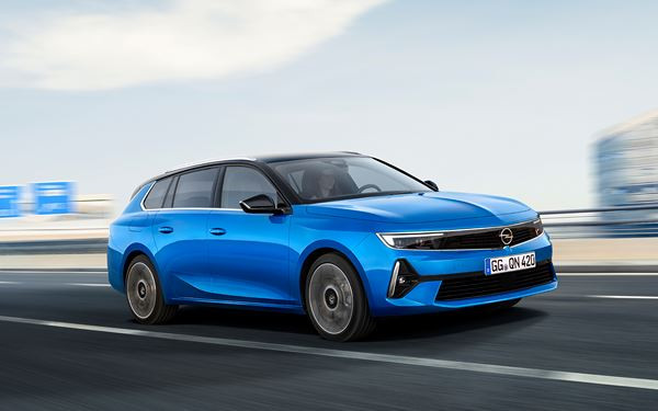 L'Opel Astra Sports Tourer reprend la philosophie de style affirmé et épuré