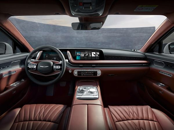 La grande berline G90 est le porte étendard de la marque haut de gamme Genesis