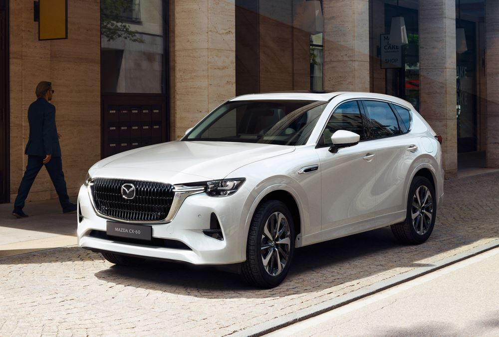 Le SUV Mazda CX-60 PHEV est le nouveau porte-étendard de la marque Mazda