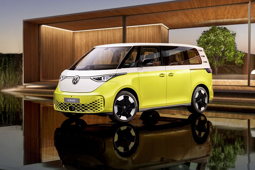 Le Volkswagen ID. Buzz transfère le design du T1 dans l'ère de l'électromobilité