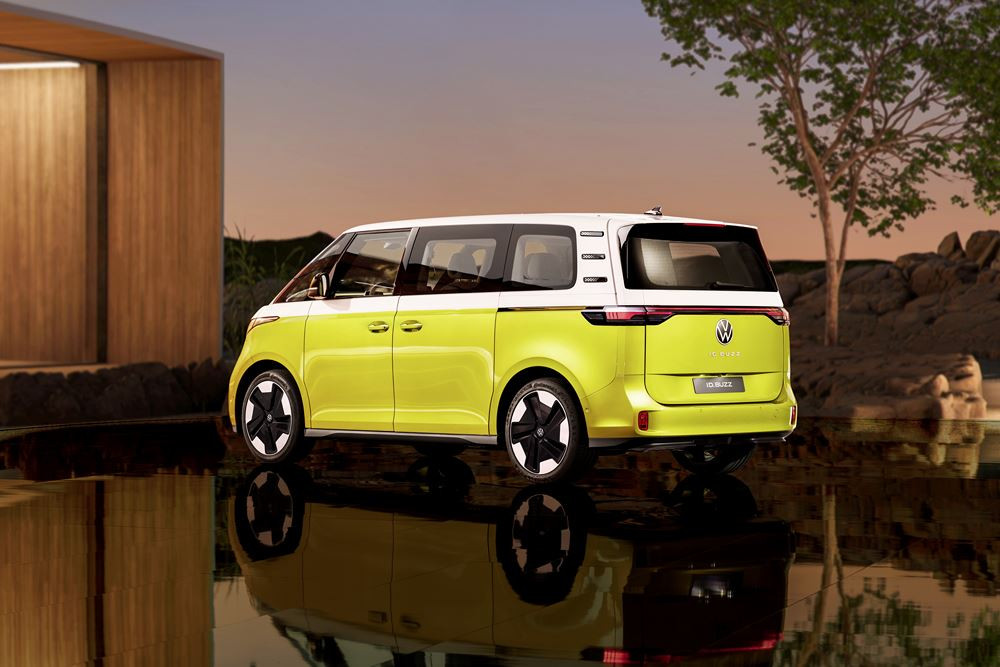 Le Volkswagen ID. Buzz transfère le design du T1 dans l'ère de l'électromobilité