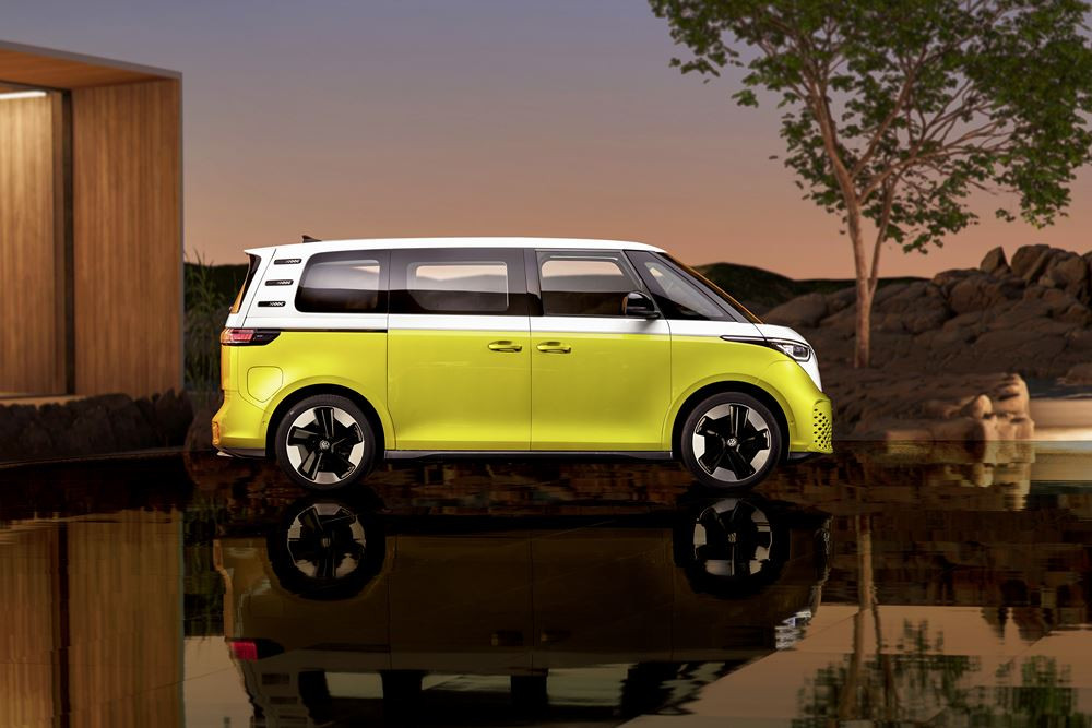 Le Volkswagen ID. Buzz transfère le design du T1 dans l'ère de l'électromobilité