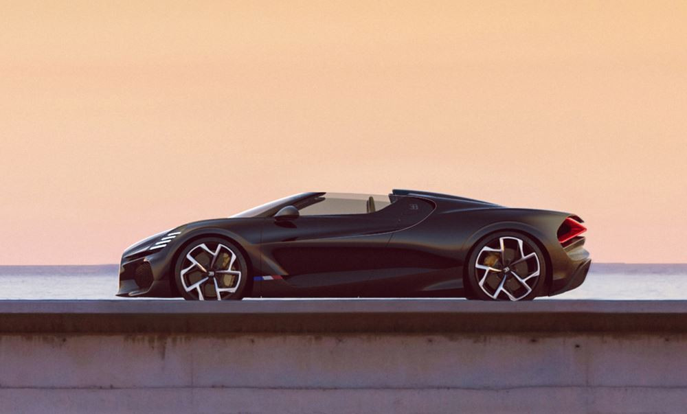 Le roadster ultime Bugatti W16 Mistral va mettre fin à l'ère du W16