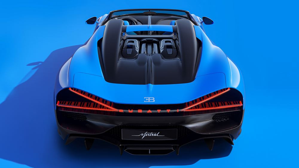 Le roadster ultime Bugatti W16 Mistral va mettre fin à l'ère du W16
