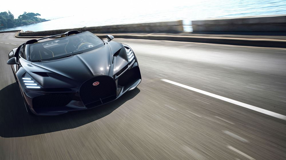 Le roadster ultime Bugatti W16 Mistral va mettre fin à l'ère du W16