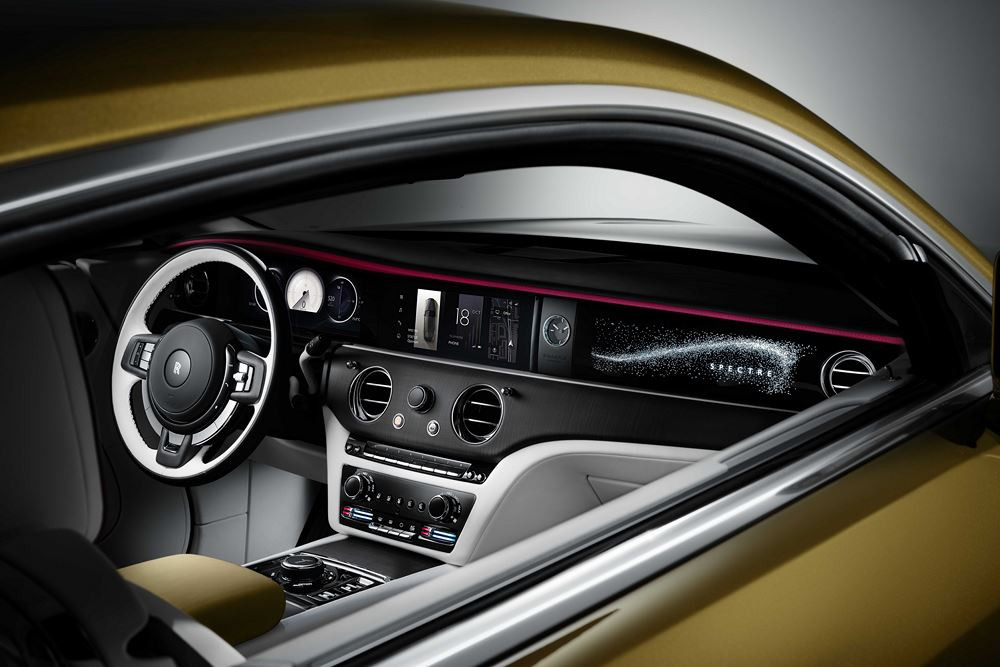 La luxueuse Rolls-Royce Spectre électrique revendique une autonomie de 520 kilomètres