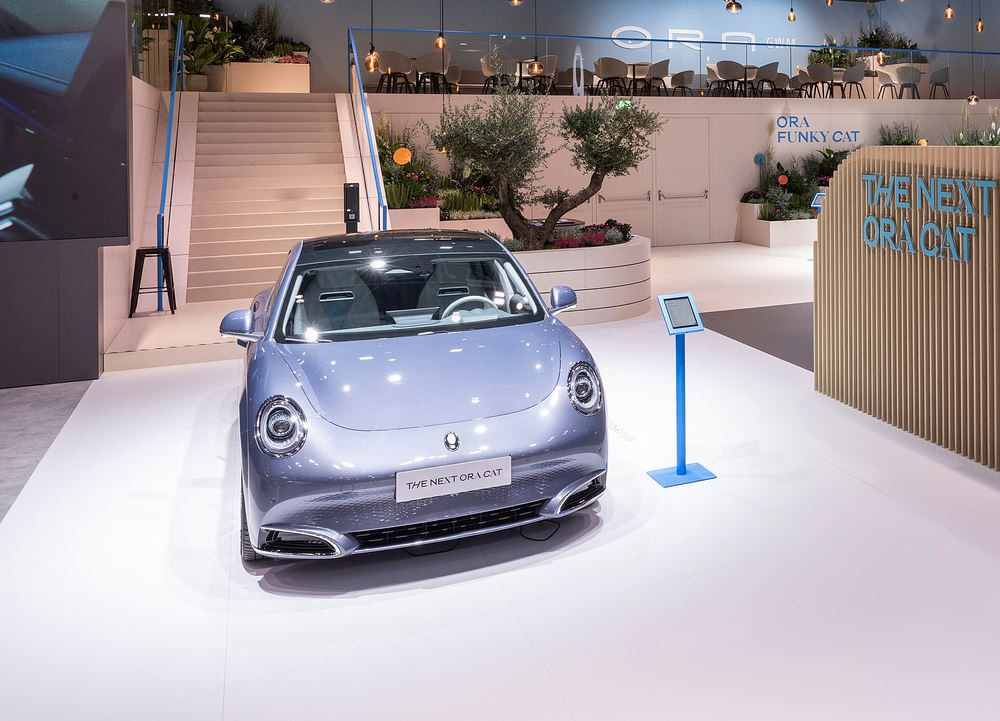 The Next Ora Cat est un coupé quatre portes tout électrique