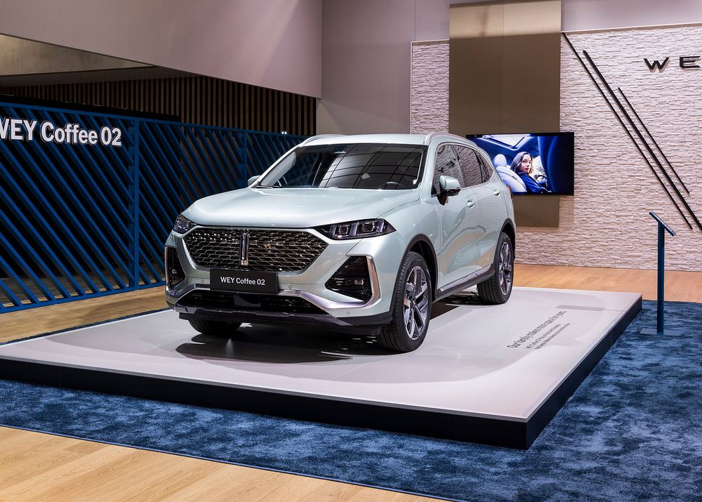 Wey Coffee 02 : un SUV hybride rechargeable du segment C