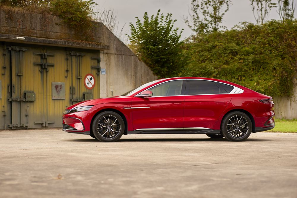 La berline routière électrique Byd Han offre des prestations de haut niveau