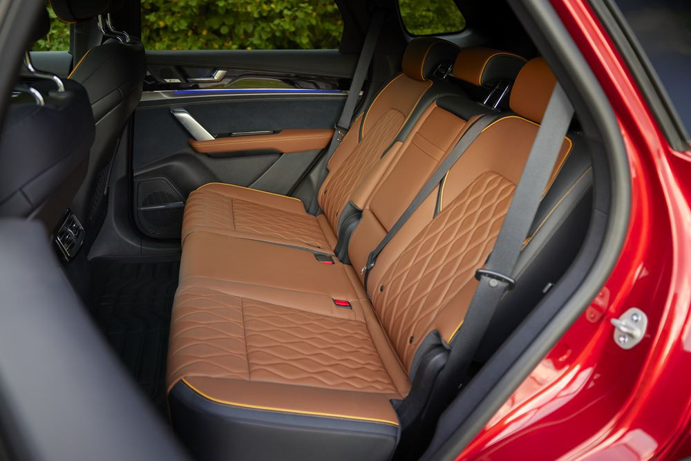 Le grand SUV électrique Byd Tang peut accueillir jusqu'à 7 personnes