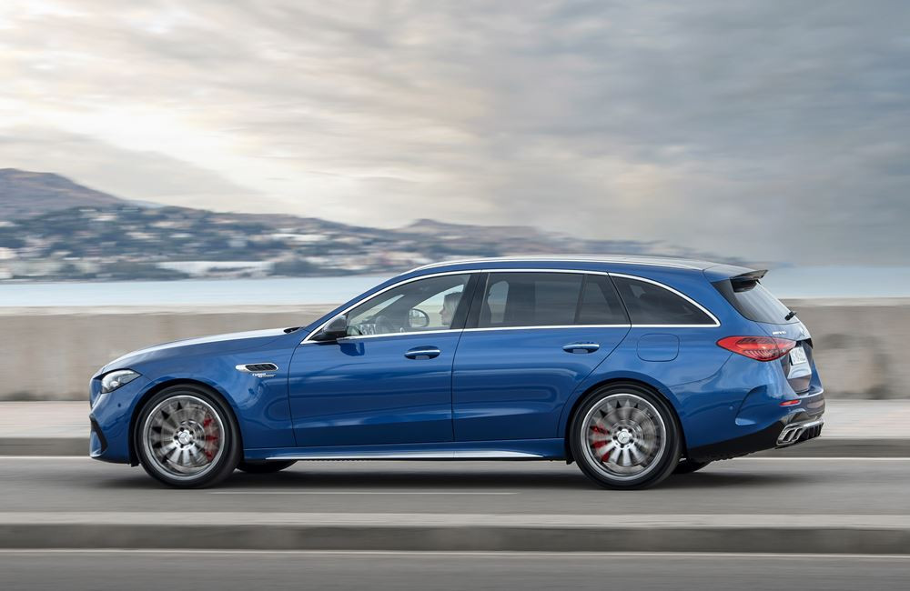 Le break hybride Mercedes-AMG C 63 S E Performance mobilise une puissance totale de 680 ch