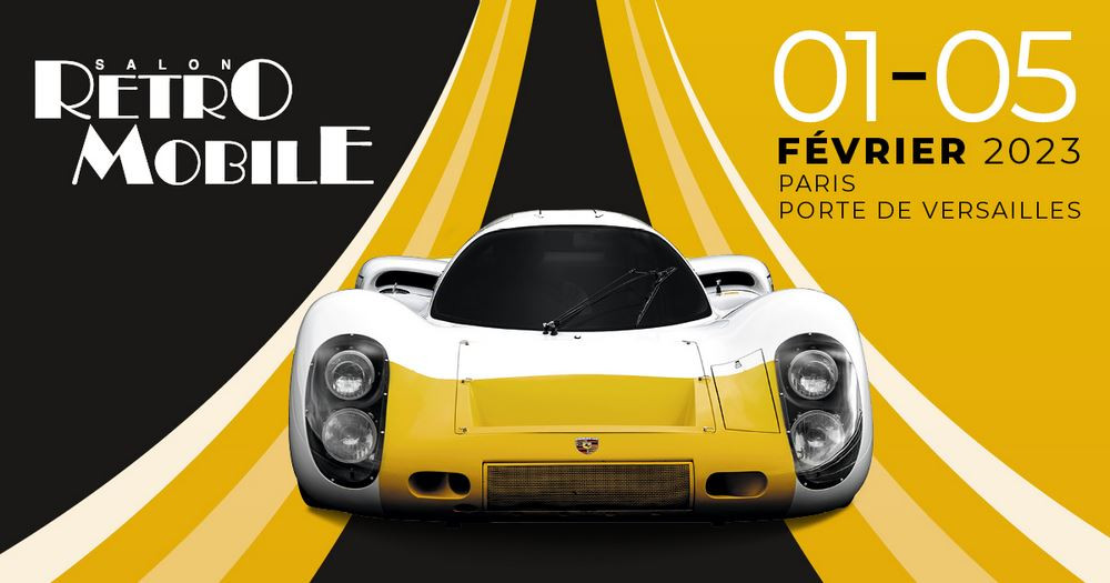 La 47ème édition du salon Rétromobile ouvre ses portes jusqu'au 5 février