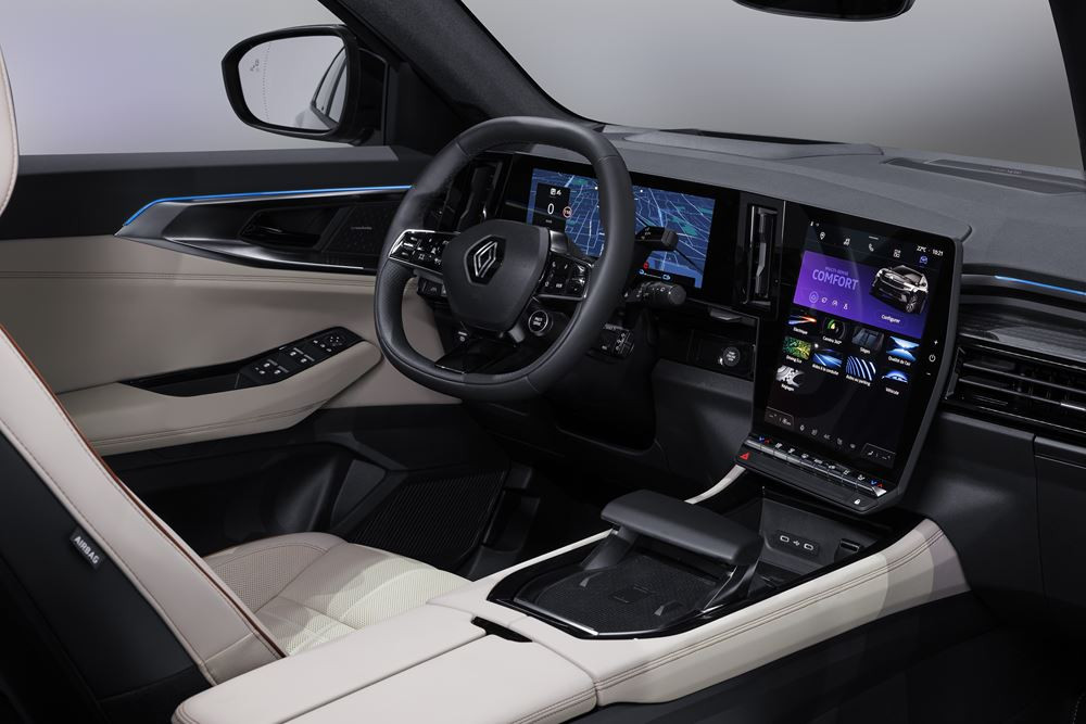 Le Renault Espace de nouvelle génération prend l'allure d'un SUV à la ligne dynamique