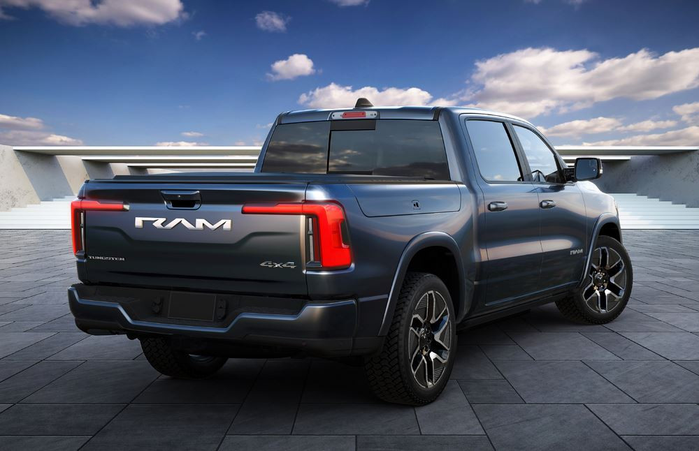 Le pick-up Ram 1500 REV électrique revendique une autonomie cible de plus de 800 km