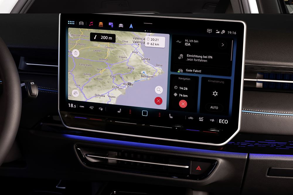 La grande routière Volkswagen ID.7 électrique affiche une autonomie WLTP pouvant aller jusqu'à 700 km