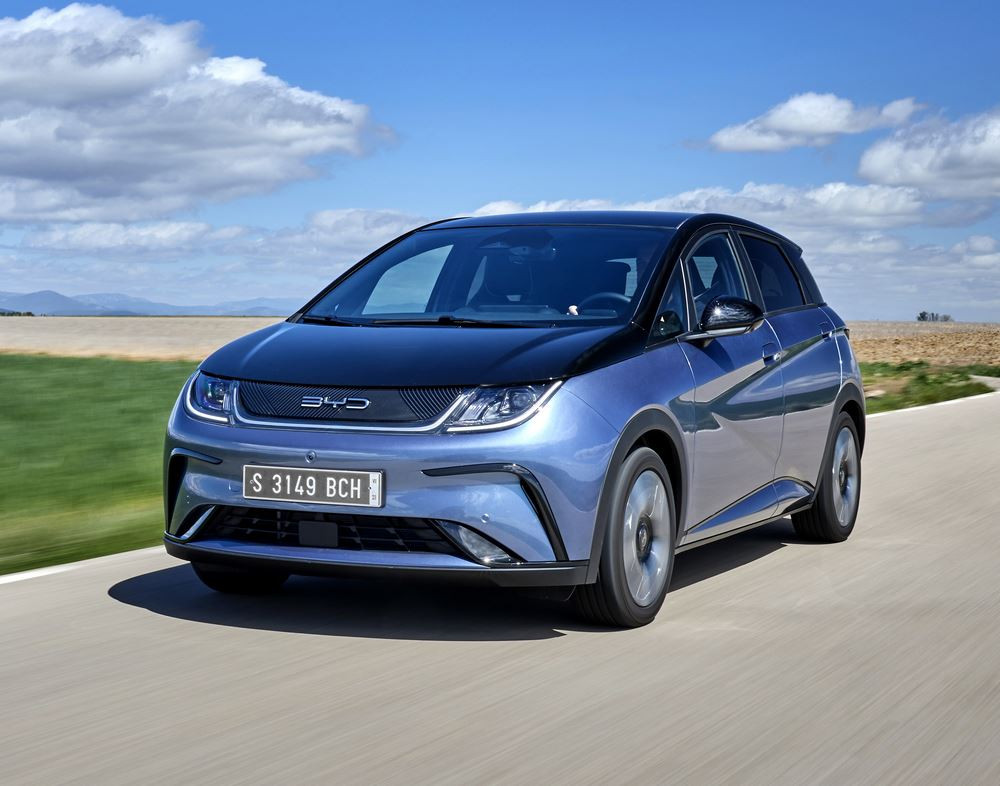 La berline électrique du segment C Byd Dolphin embarque une batterie LFP de 60 kWh