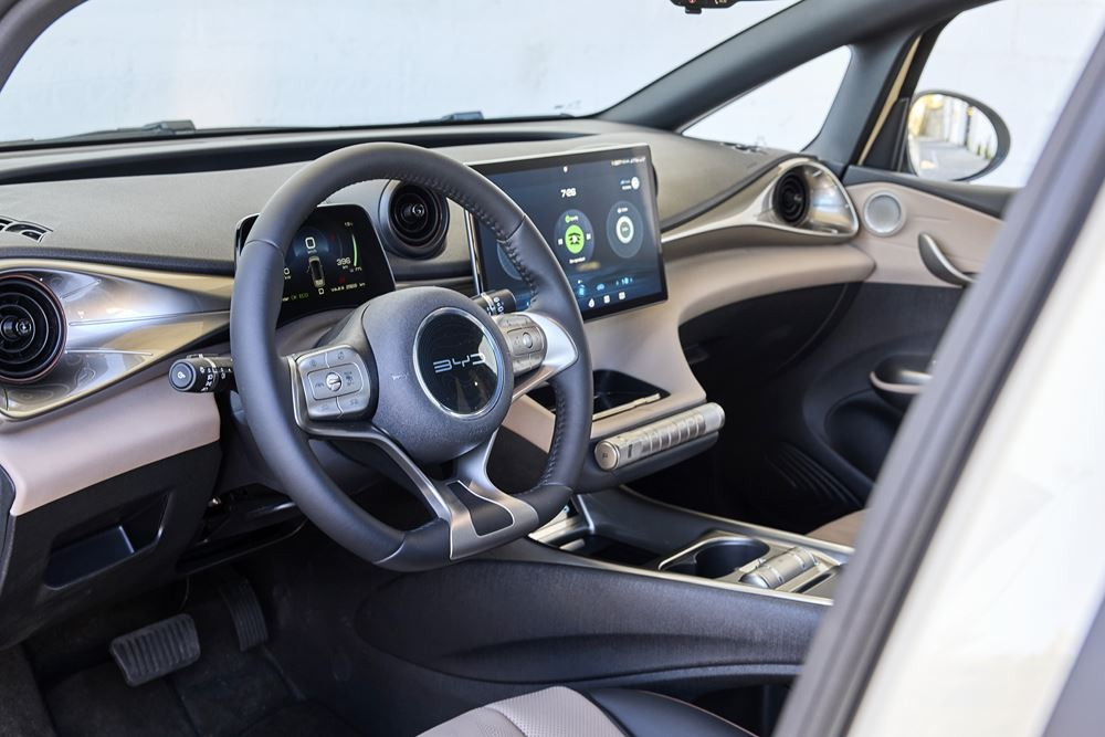 La berline électrique du segment C Byd Dolphin embarque une batterie LFP de 60 kWh