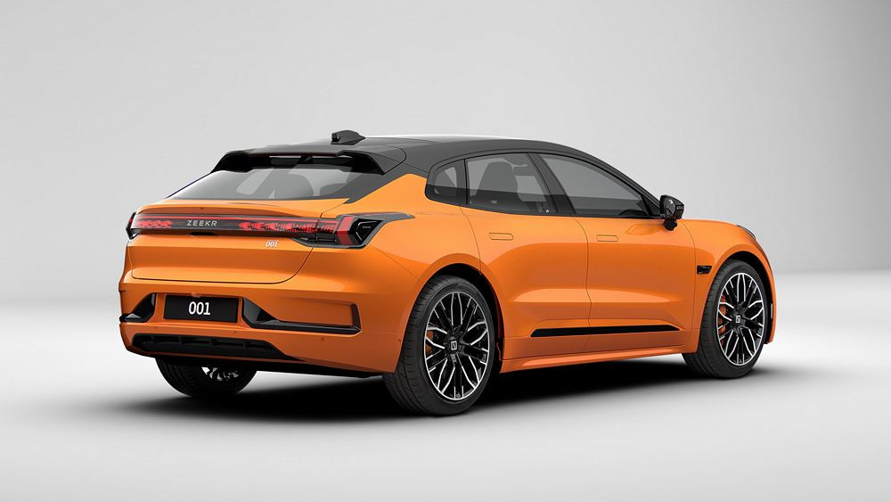 Le Shooting Brake électrique Zeekr 001 revendique une autonomie d'environ 600 km