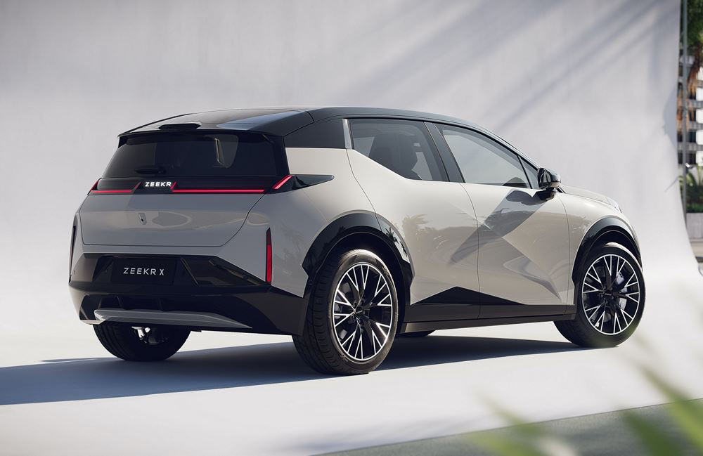 Le SUV urbain électrique Zeekr X annonce une autonomie d'environ 440 km