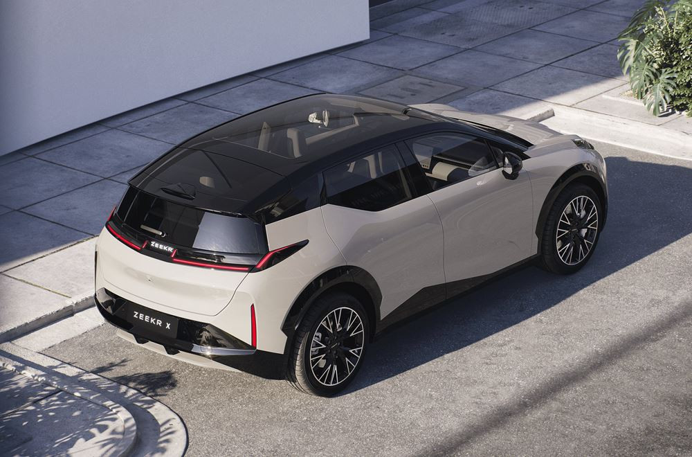 Le SUV urbain électrique Zeekr X annonce une autonomie d'environ 440 km