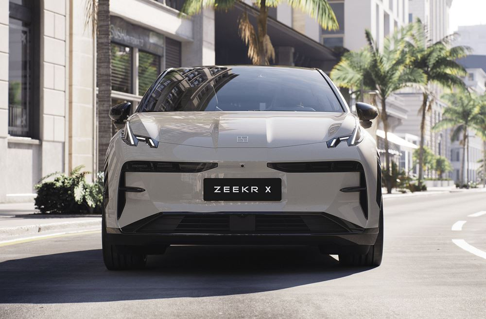 Le SUV urbain électrique Zeekr X annonce une autonomie d'environ 440 km