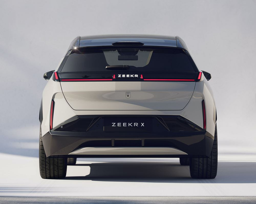 Le SUV urbain électrique Zeekr X annonce une autonomie d'environ 440 km