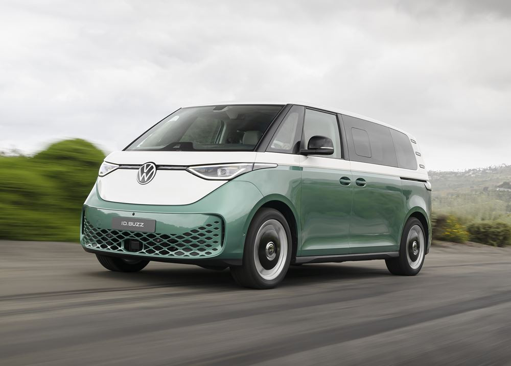 Le Volkswagen ID. Buzz à empattement long accueille jusqu'à sept passagers