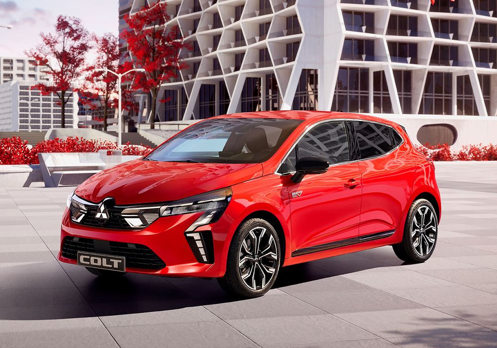 Mitsubishi Colt: une Renault Clio au logo trois diamants de Mitsubishi