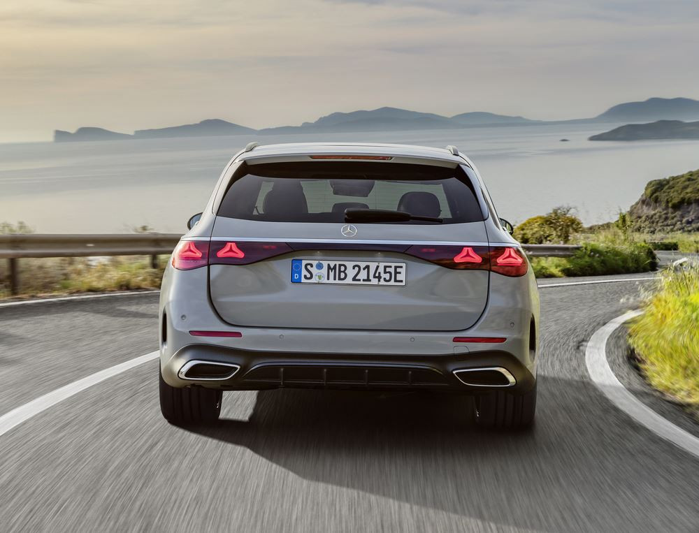 La Mercedes Classe E Break bénéficie d'une suspension pneumatique à chambre unique sur l'essieu arrière