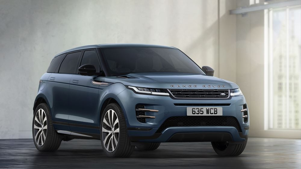 Le Range Rover Evoque affiche un design épuré