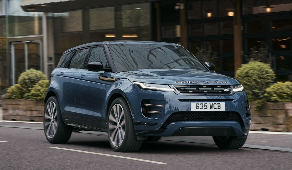 Le Range Rover Evoque affiche un design épuré