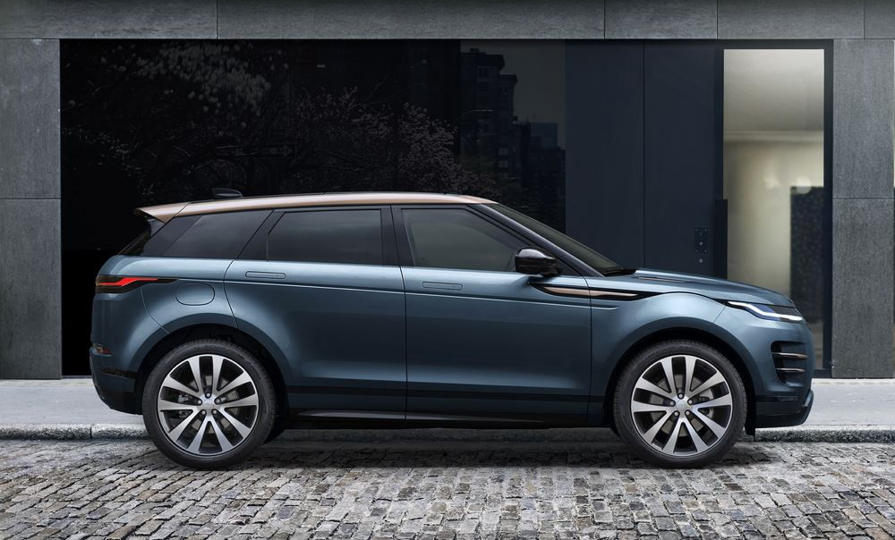 Le Range Rover Evoque affiche un design épuré