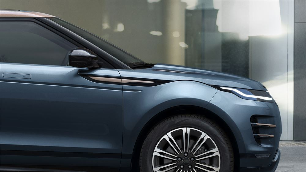Le Range Rover Evoque affiche un design épuré
