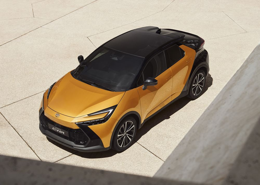 Le SUV du segment C Toyota C-HR affiche un design extérieur radical