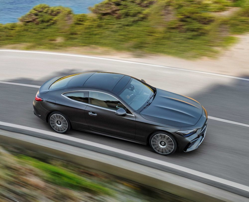 La Mercedes-Benz CLE coupé reprend des éléments techniques de la Classe C et de la Classe E