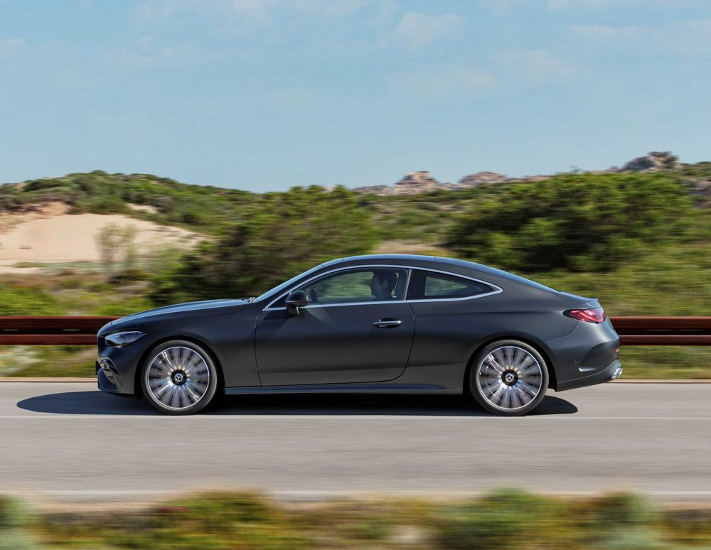 La Mercedes-Benz CLE coupé reprend des éléments techniques de la Classe C et de la Classe E