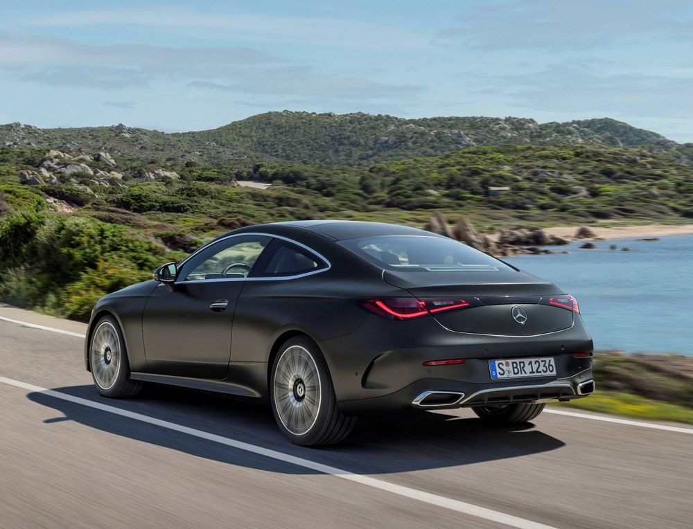 La Mercedes-Benz CLE coupé reprend des éléments techniques de la Classe C et de la Classe E