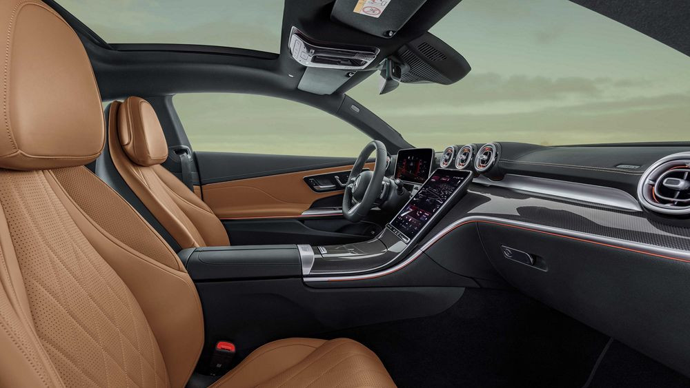 La Mercedes-Benz CLE coupé reprend des éléments techniques de la Classe C et de la Classe E