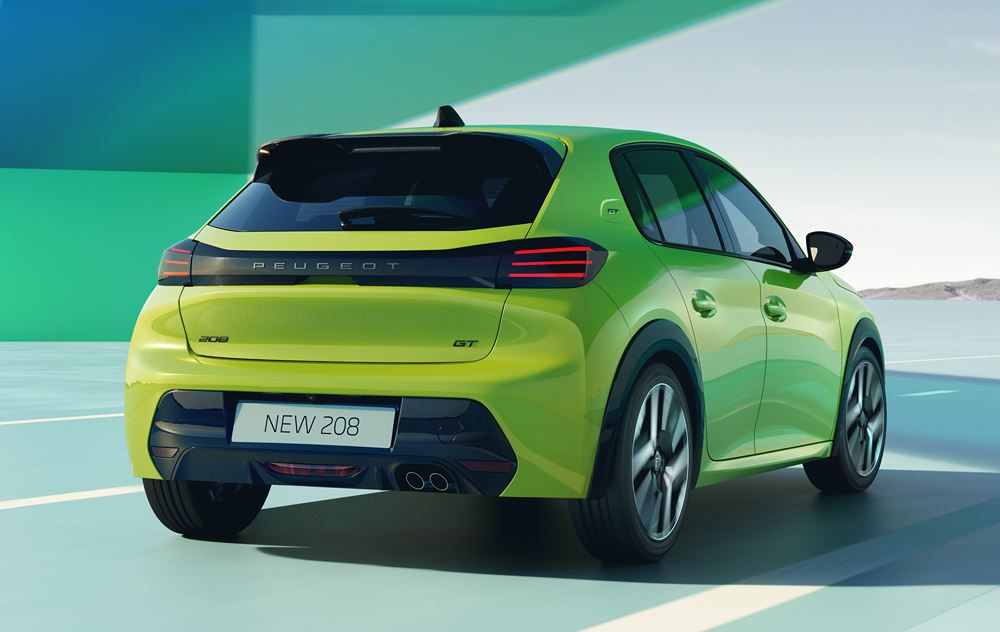 La Peugeot 208 affiche un look au design sportif