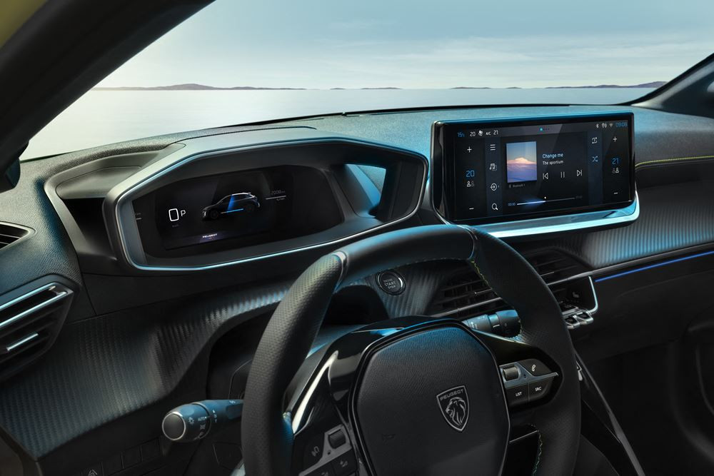 La Peugeot 208 affiche un look au design sportif