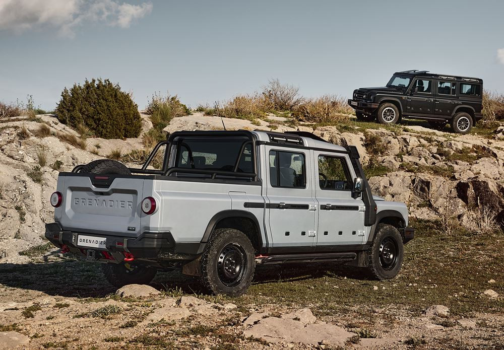 Le pick-up double cab Ineos Grenadier Quartermaster revendique des capacités tout-terrain sans compromis