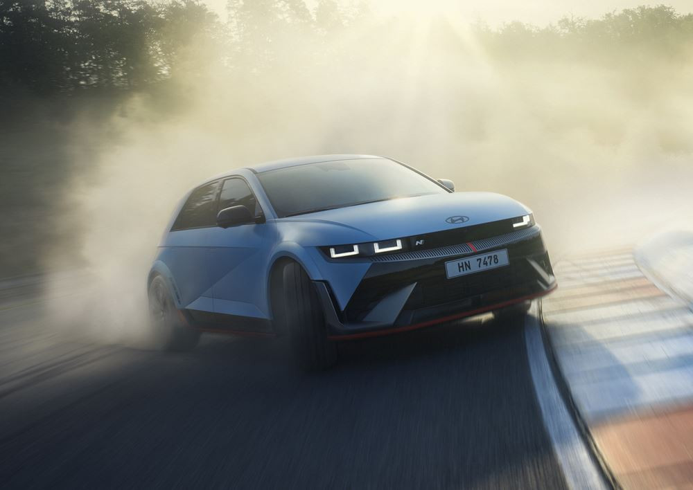 La Hyundai Ioniq 5 N électrique développe 650 ch avec la fonction N Grin Boost activée