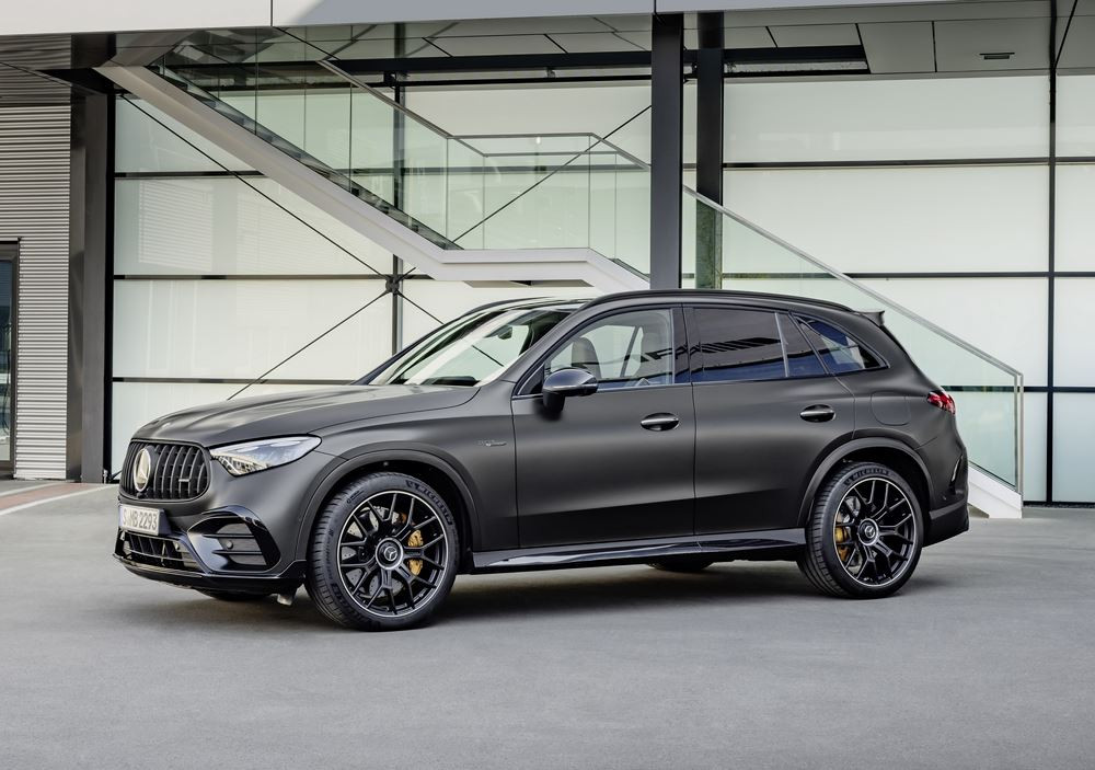 Le Mercedes-AMG GLC 63 S E Performance délivre une puissance combinée de 680 ch